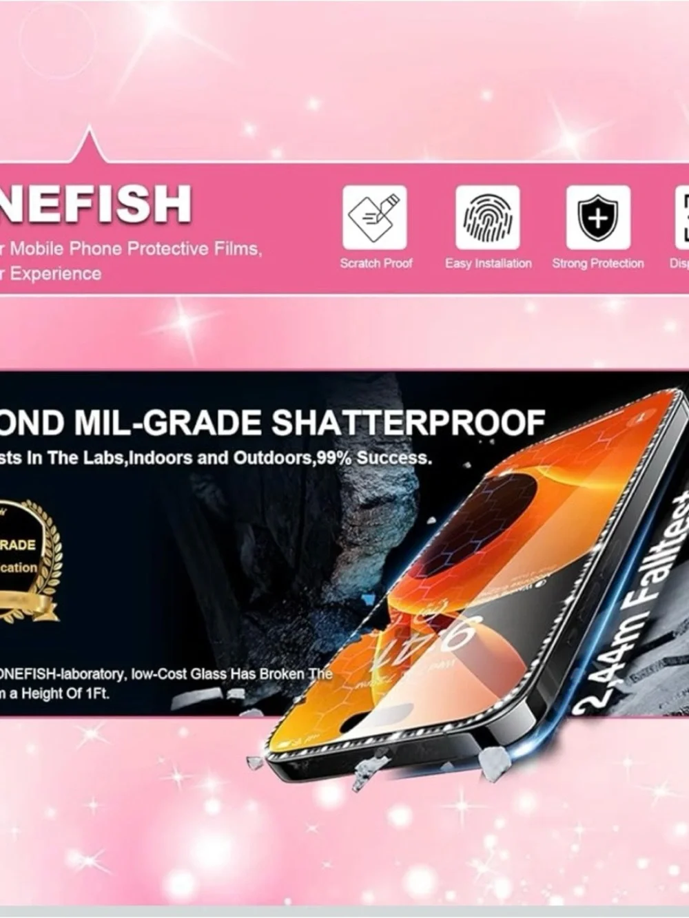 Phone Screen Protector Transparent